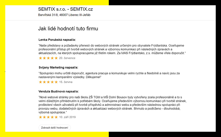 recenze SEMTIX recenze SEMTIX