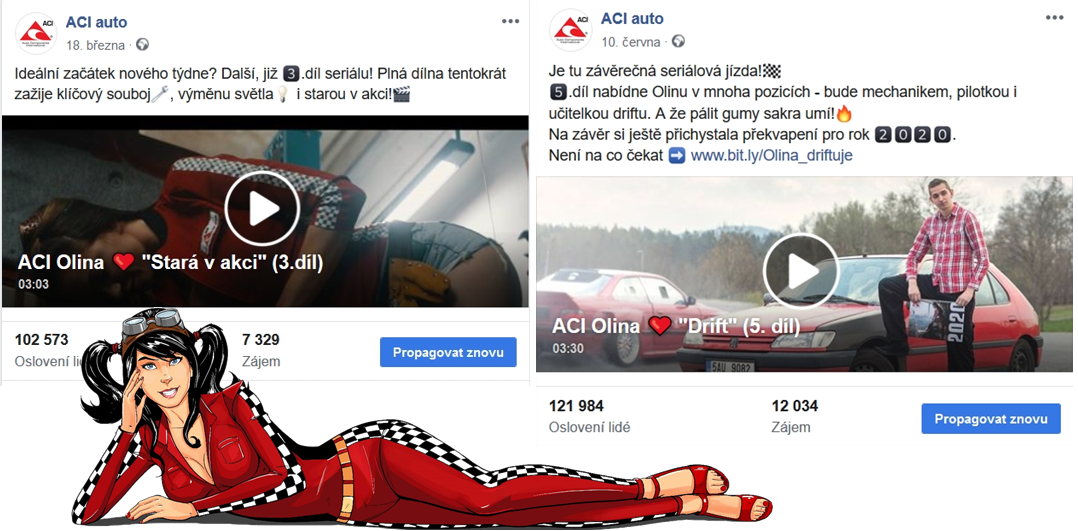 Image video reklama pro ACI